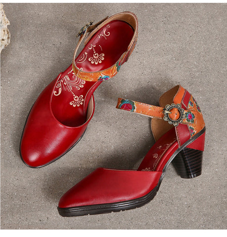 Handmade Vintage Closed-toe Versatile Sandals