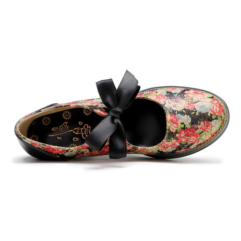 Hand-Painted Floral Laces Elegant Pumps